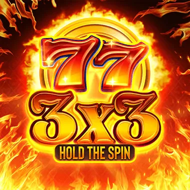 3x3 Hold the Spin slot artwork